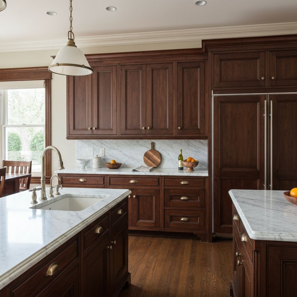 Hand-crafted in-frame kitchen design