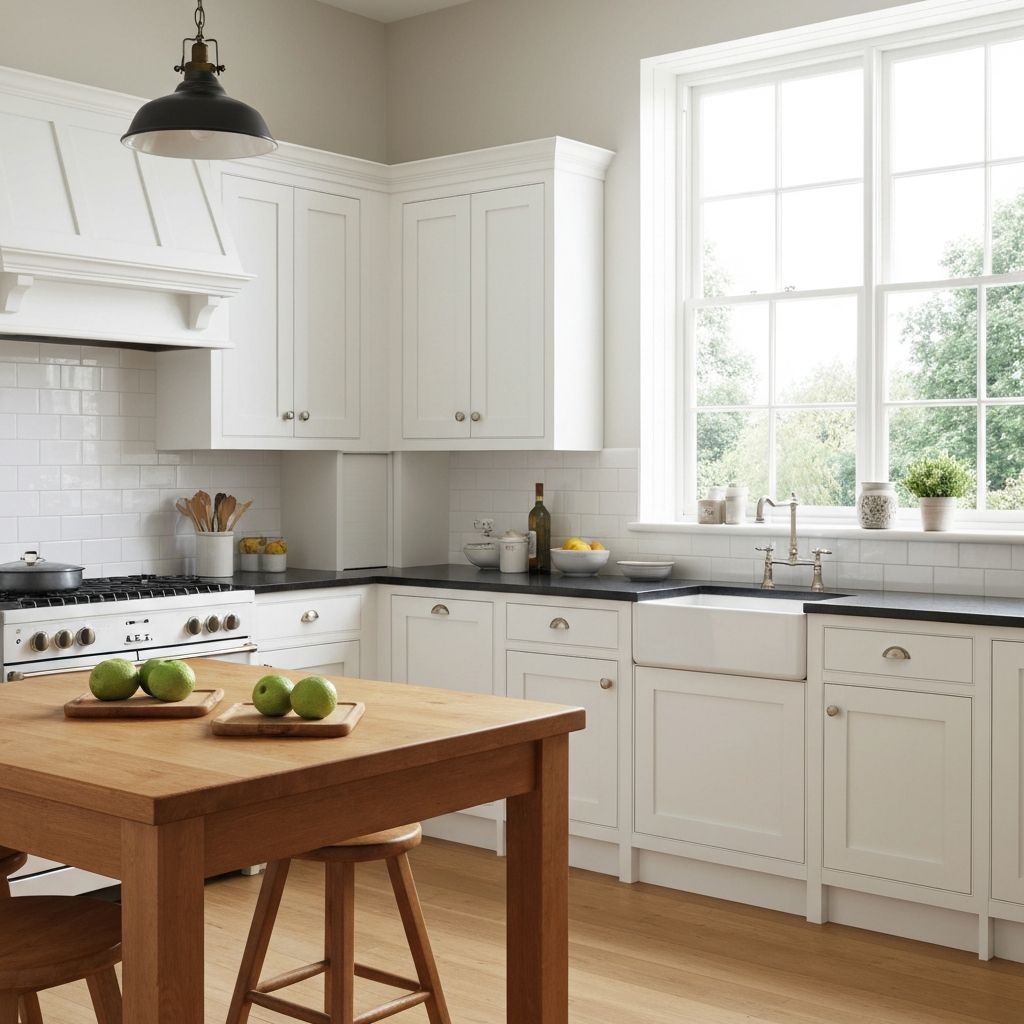 Traditional shaker style kitchen