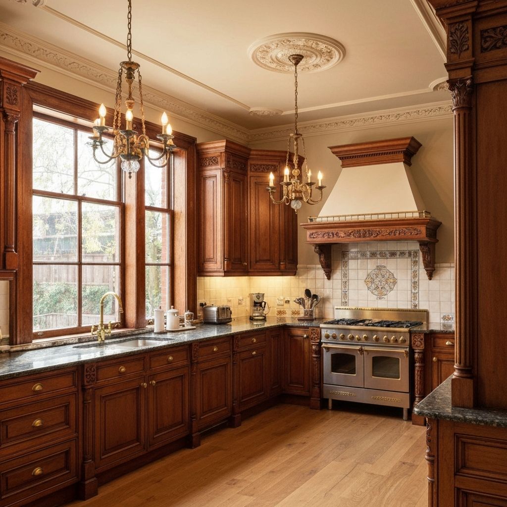 Victorian style kitchen