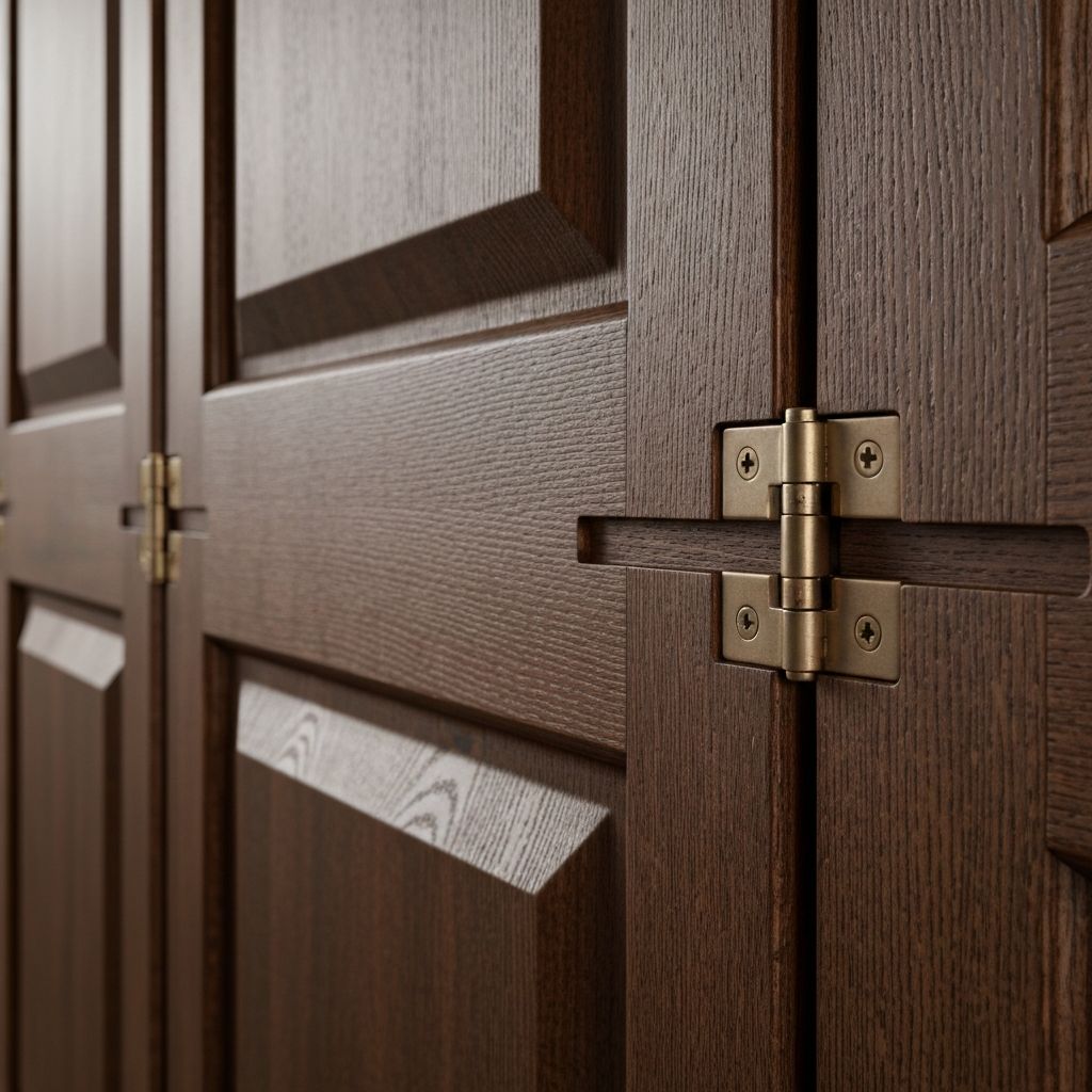 Wardrobe craftsmanship detail